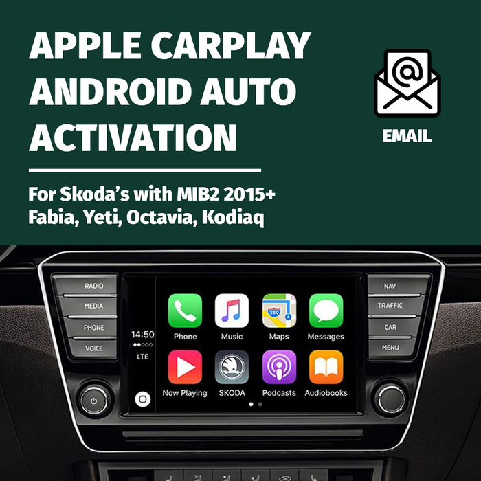 Apple CarPlay/Android Auto Activation for Skoda